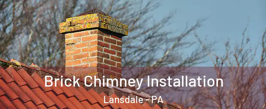  Brick Chimney Installation Lansdale - PA
