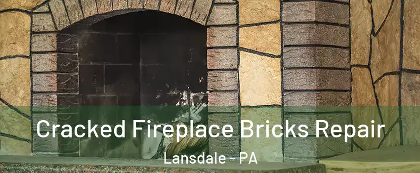  Cracked Fireplace Bricks Repair Lansdale - PA