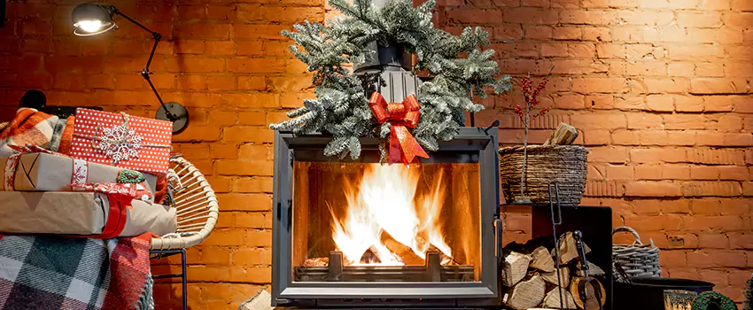 Travis Industries Linear Gas Fireplace Installation in Lansdale, Pennsylvania