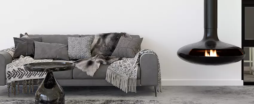 Circular Hanging Fireplace Installation Services in Lansdale, PA