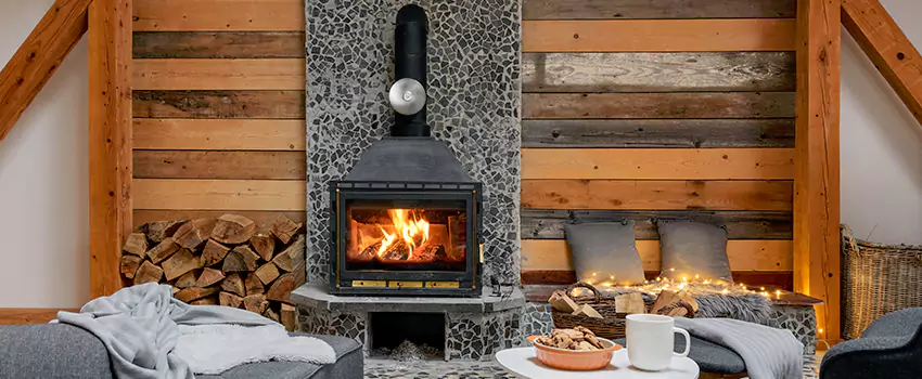 Thelin Hearth Products Direct Vent Gas Stove Fireplace Inspection in Lansdale, Pennsylvania