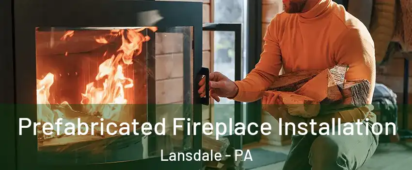  Prefabricated Fireplace Installation Lansdale - PA